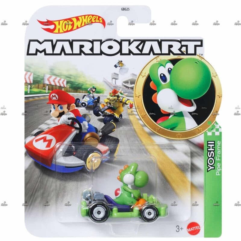 Hot Wheels Mario Kart Yoshi PIPE FRAME 2025