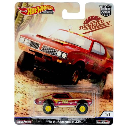 Hot Wheels Premium   70 Oldsmobile 442  DESERT RALLY