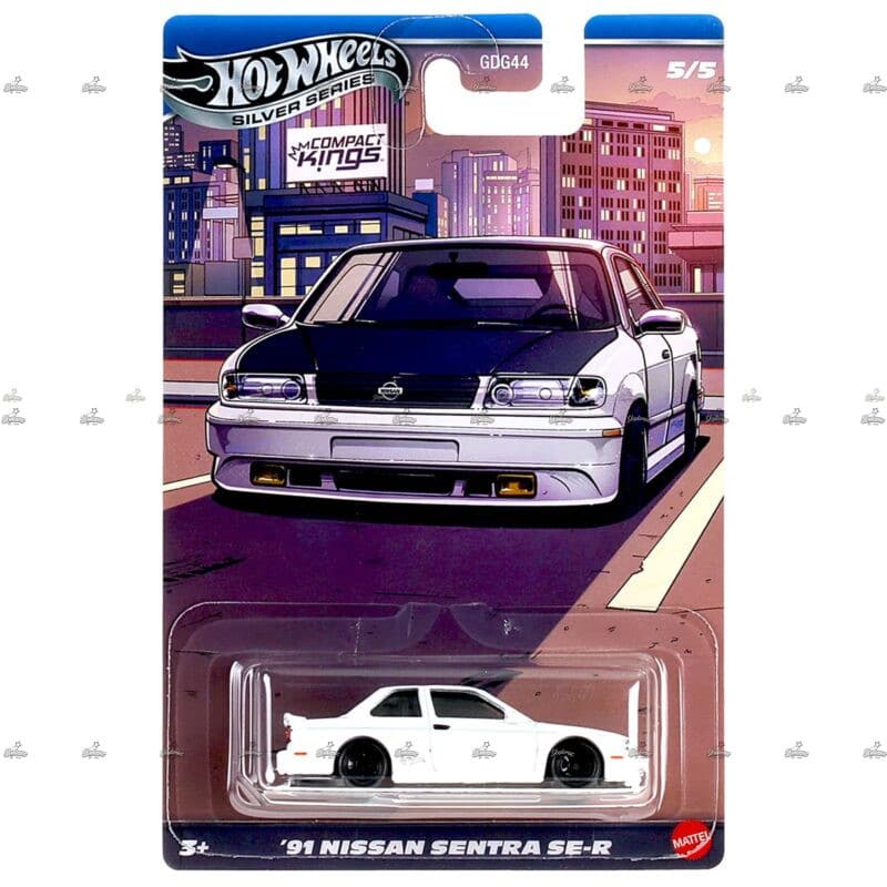 Hot Wheels Silver Series   91 Nissan Sentra SE R   COMPACT KINGS 2025
