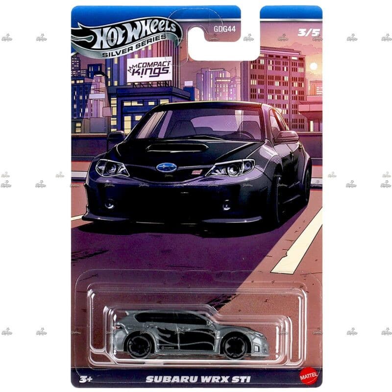 Hot Wheels Silver Series   Subaru WRX STI   COMPACT KINGS 2025