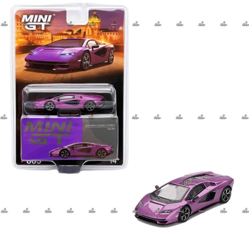 MINI GT   Lamborghini Countach LPI 800 4 Viola 30th 865