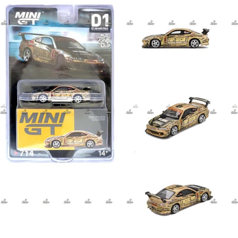 MINI GT   Nissan Silvia S15 Top Secret D1GP 714
