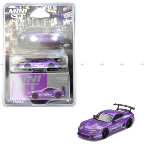 MINI GT Toyota Supra A80 Top Secret GT 300 Top Secret Purple 1067