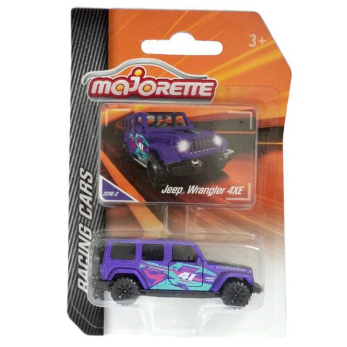Majorette   Jeep Wrangler 4XE   RACING CARS