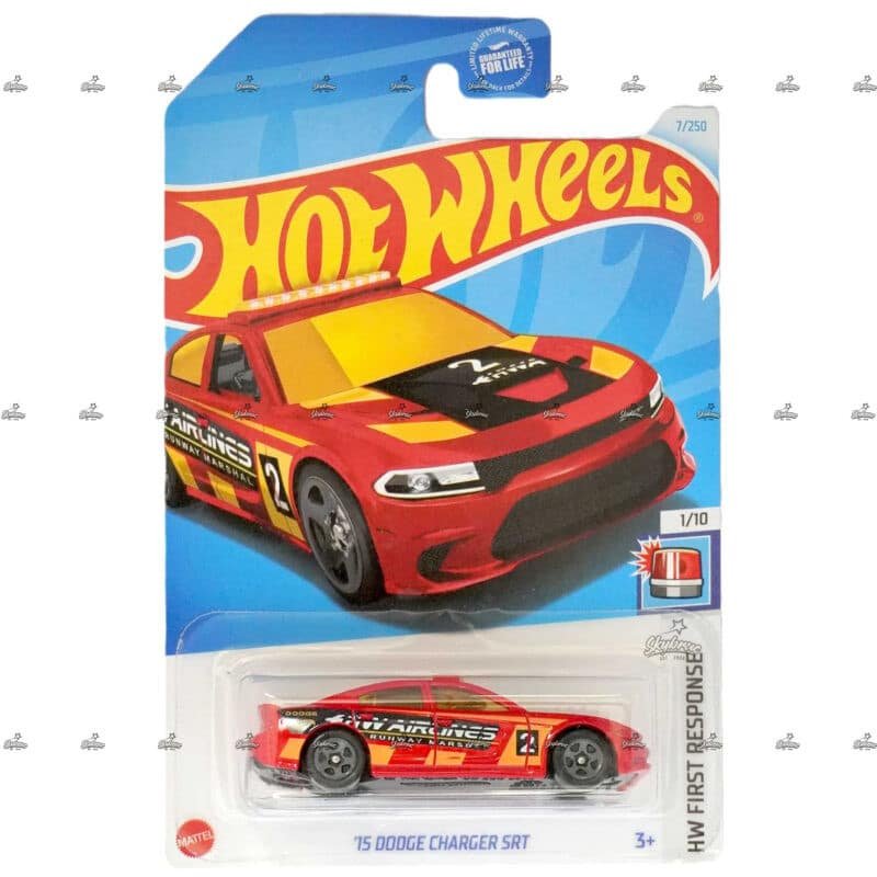 Hot Wheels 15 Dodge Charger SRT HW FIRST RESPONSE