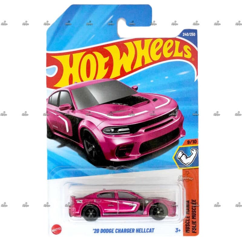 Hot Wheels   20 Dodge Charger Hellcat   MUSCLE MANIA SUPER TREASURE HUNT