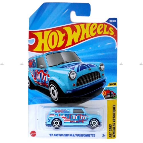 Hot Wheels   67 Austin Mini Van   ART CARS 2025