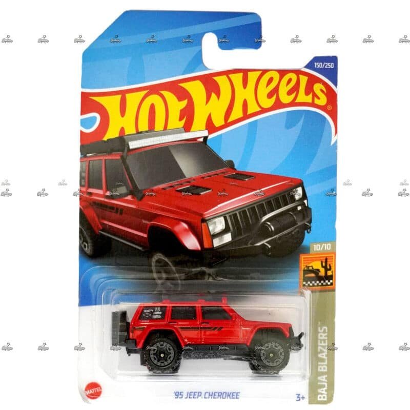 Hot Wheels   95 Jeep Cherokee   BAJA BLAZERS