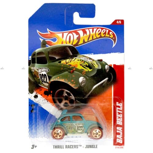 Hot Wheels   Baja Beetle   THRILL RACERS   JUNGLE