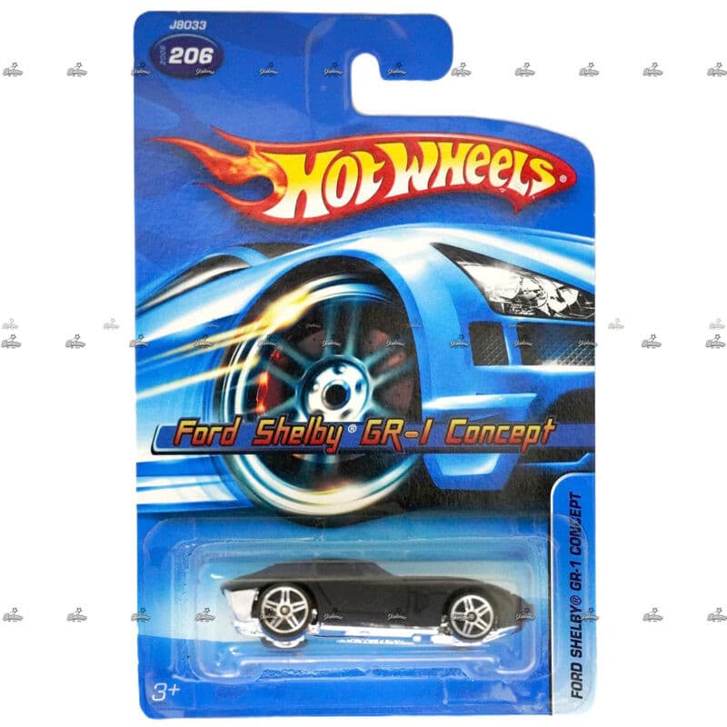 Hot Wheels Blue Card   Ford Shelby GR 1 Concept