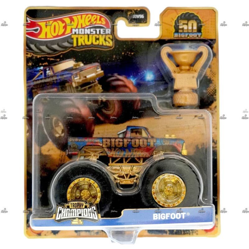 Hot Wheels Monster Trucks   Bigfoot   TROPHY CHAMPIONS 2024