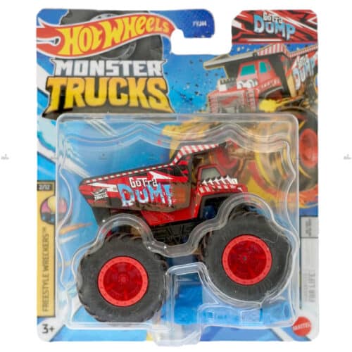 Hot Wheels Monster Trucks   Gotta Dump   FREESTYLE WRECKERS