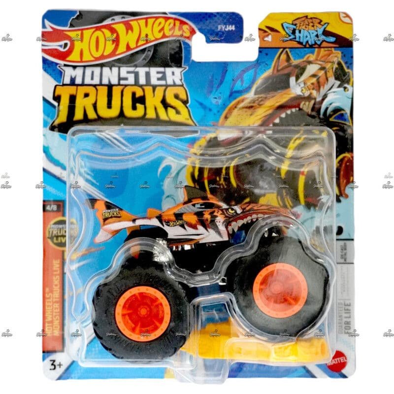 Hot Wheels Monster Trucks   Tiger Shark   HOT WHEELS MONSTER TRUCKS LIVE