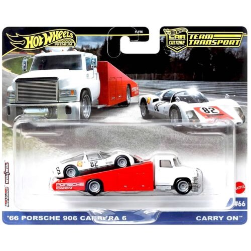 Hot Wheels Premium Team Transport   66 Porsche 906 Carrera 6   Carry On