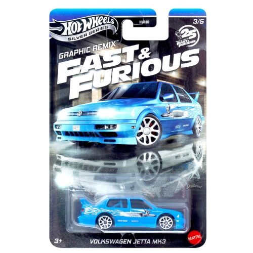 Hot Wheels Silver Series   Volkswagen Jetta MK3   GRAPHIC REMIX FAST FURIOUS 2025