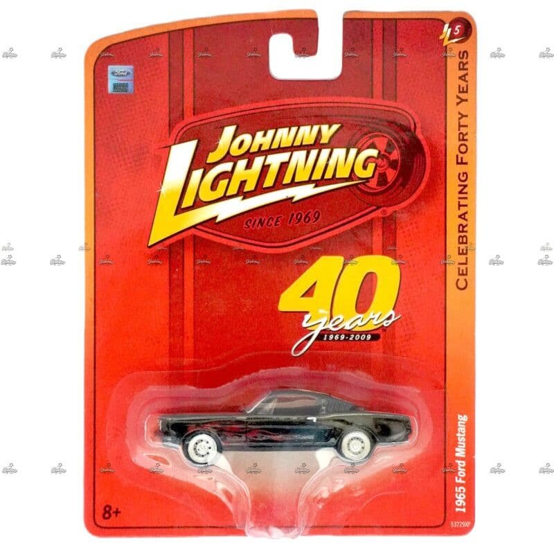 Johnny Lightning   1965 Ford Mustang   40 YEARS ANNIVERSARY EDITION