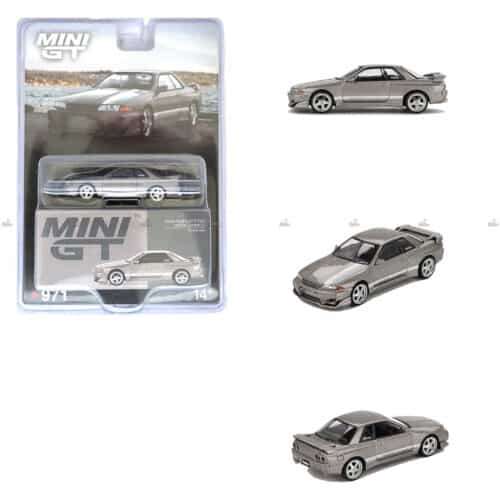 MINI GT   Nissan Skyline GT R R32 Veilside Combat C I Veilside Combat Grey 971