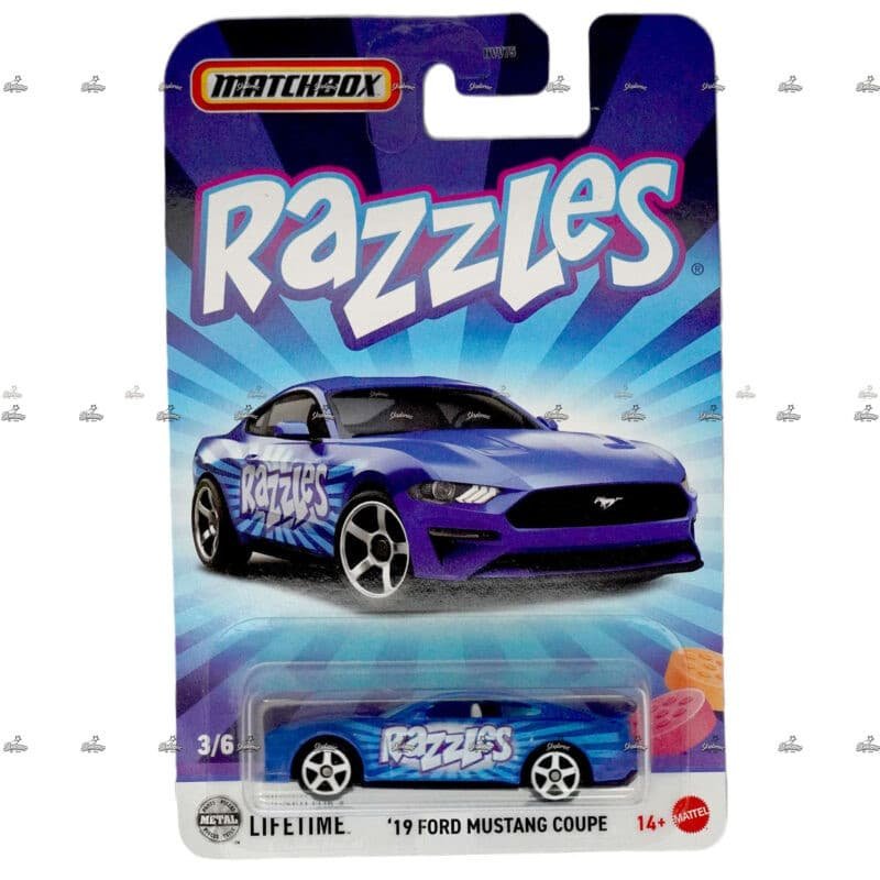 Matchbox Exclusive   19 Ford Mustang Coupe   RAZZLES