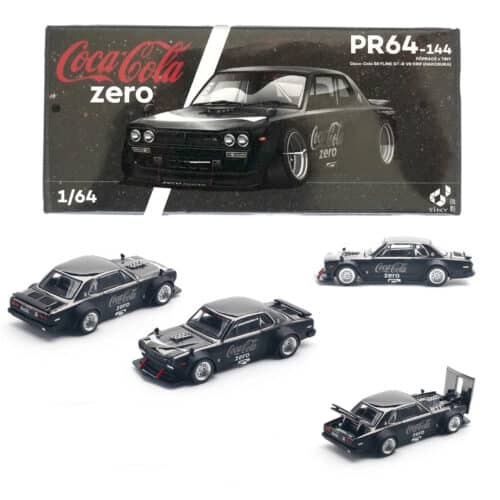 POP RACE x TINY   Coca Cola Skyline GT R DRIF Hakosaka   PR64144