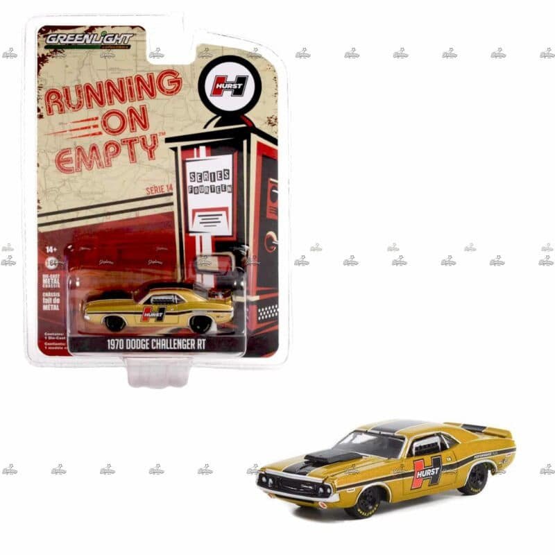 Greenlight   1970 Dodge Challenger RT   RUNNING ON EMPTY SERIES