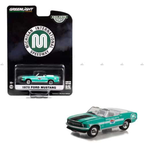 Greenlight   1970 Ford Mustang   MICHIGAN INTERNATIONAL SPEEDWAY