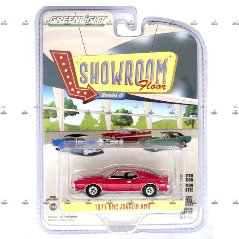 Greenlight   1971 AMC Javelin AMX   SHOWROOM FLOOR SERIES 6