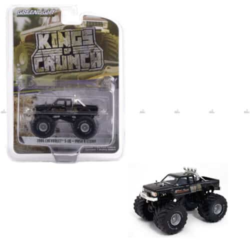 Greenlight   1986 Chevrolet 5 10 PUSH N STOMP   MONSTER TRUCK