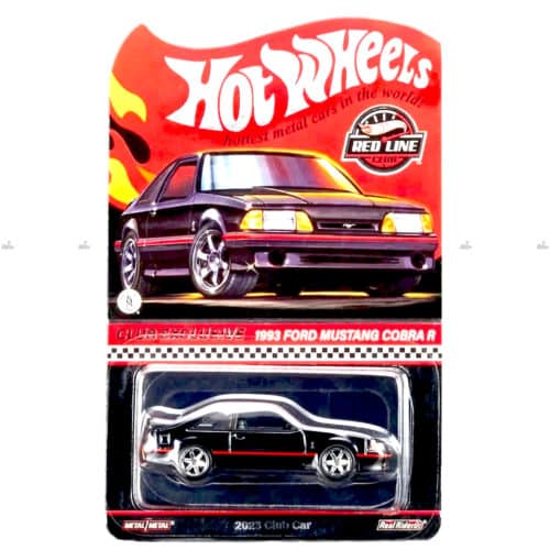 Hot Wheels   1993 Ford Mustang Cobra R   RED LINE CLUB