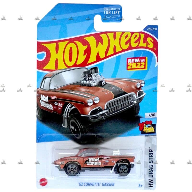 Hot Wheels   62 Corvette Gasser   HW DRAG STRIP