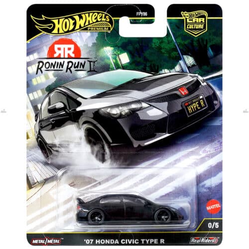 Hot Wheels Premium   07 Honda Civic Type R   RONIN RUN II Chase