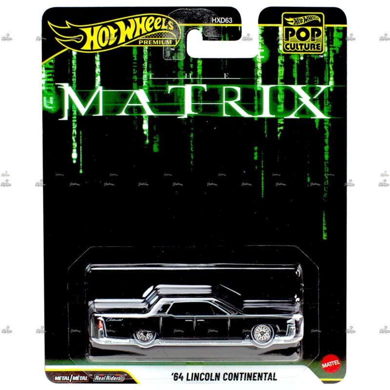 Hot Wheels Premium   64 Lincoln Continental   THE MATRIX 2025