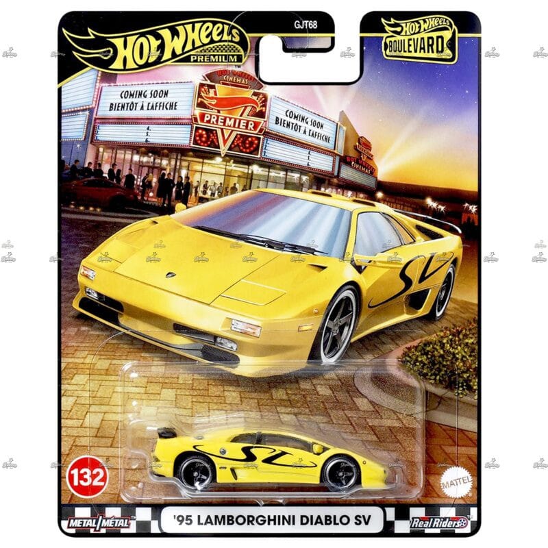 Hot Wheels Premium   95 Lamborghini Diablo SV   Boulevard 2025