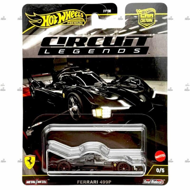 Hot Wheels Premium   Ferrari 499P   Circuit Legends