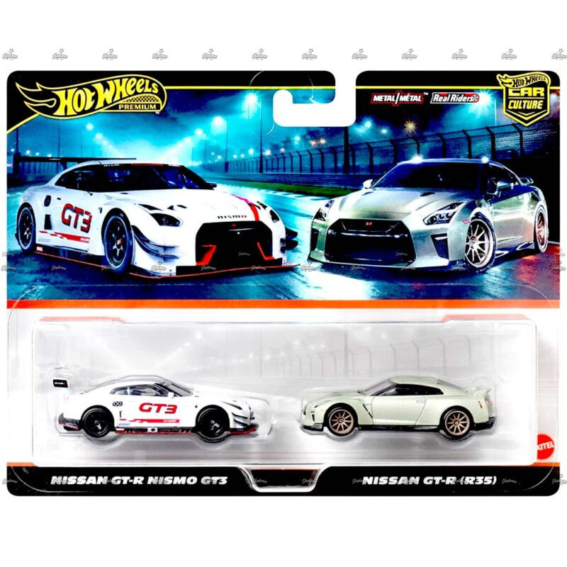 Hot Wheels Premium   Nissan GT R Nismo GT3 Nissan GT R R55