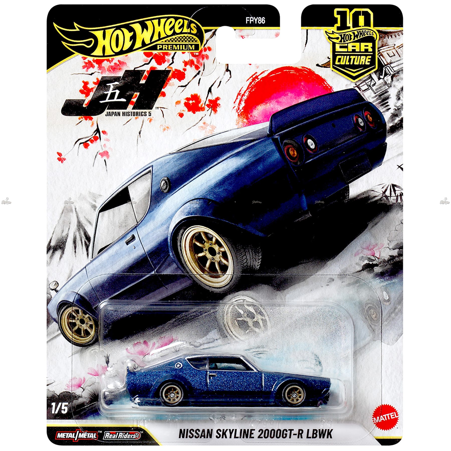 Hot Wheels Premium - Nissan Skyline 2000GT-R LBWK - JAPAN
