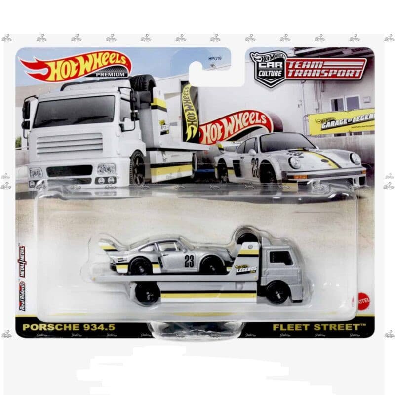 Hot Wheels Premium Team Transport   Porsche 9345 Fleet Street