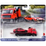 Hot Wheels Premium Team Transport Toyota AE86 Sprinter Trueno Fleet Street