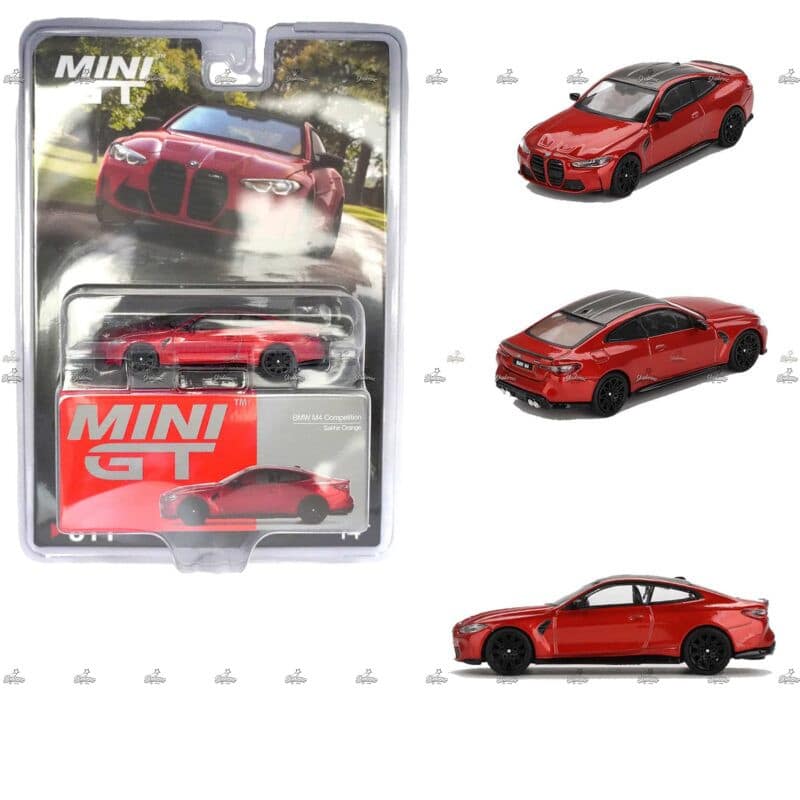 MINI GT   BMW M4 Competition G82 Sakhir Orange 811