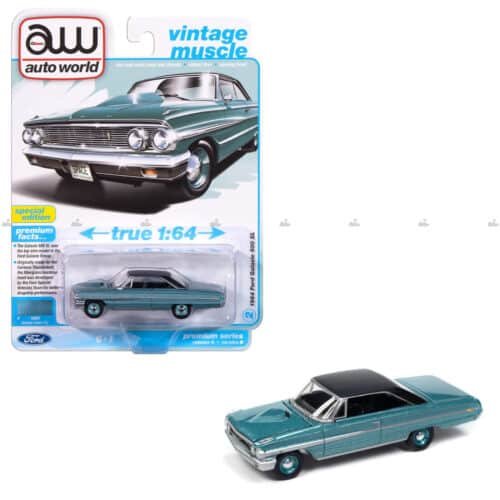 Autoworld   1964 Ford Galaxie 500 XL   VINTAGE MUSCLE Blue