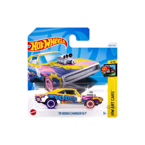 Hot Wheels   70 Dodge Charger RT   HW ART CARS2