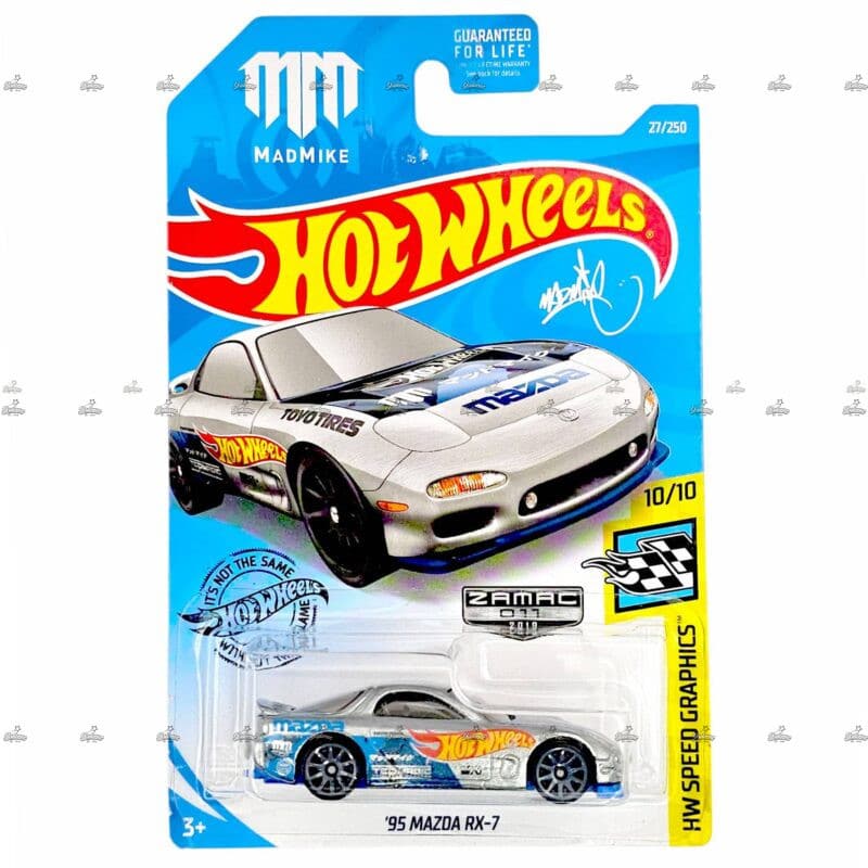 Hot Wheels   95 Mazda RX 7   HW SPEED GRAPHICS