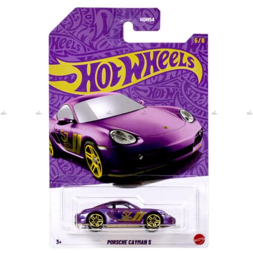 Hot Wheels Exclusive   Porsche Cayman S   PURPLE AND CHROME