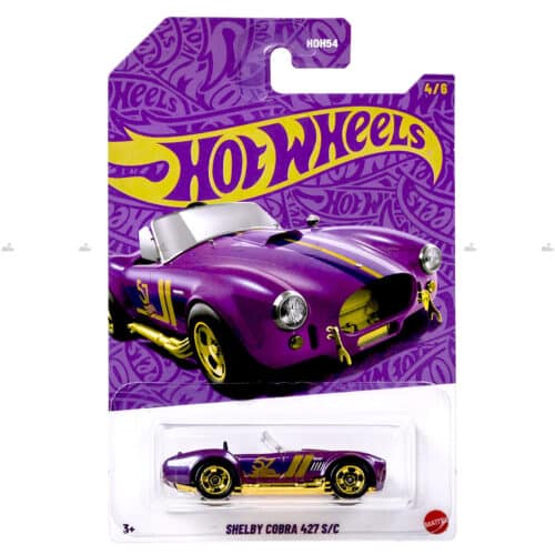 Hot Wheels Exclusive   Shelby Cobra 247 SC   PURPLE AND CHROME