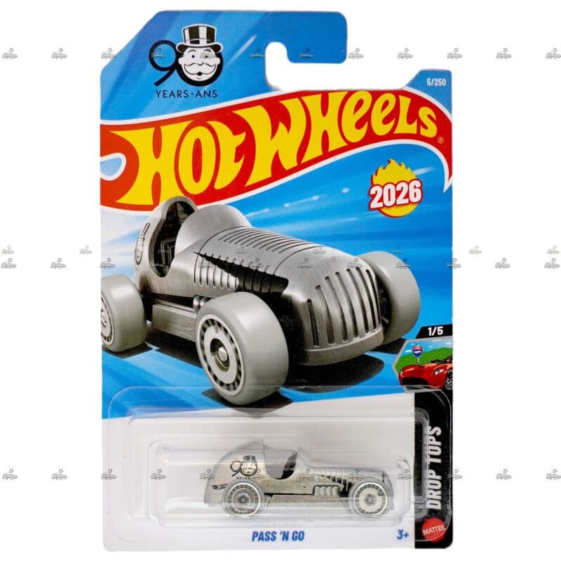 Hot Wheels   Pass N Go   DROP TOPS MATTEL 90 TH ANNIVERSARY