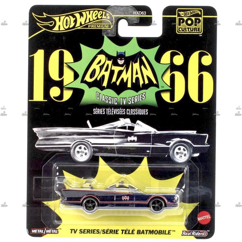 Hot Wheels Premium   Tv Series Batmobile 1966