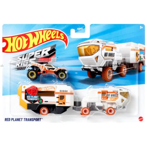 Hot Wheels Super Rigs  Red Planet Transport