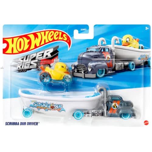 Hot Wheels Super Rigs   Scrubba Dub Driver