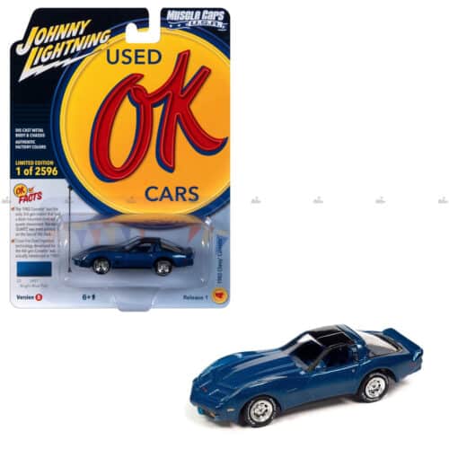 Johnny Lightning   1982 Chevy Corvette   MUSCLE CARS US