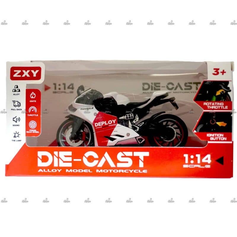 ZXY Die Cast Model H7788 1E White