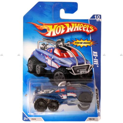 Hot Wheels Blue Card   XS IVE   HW SPECIAL FEATURES